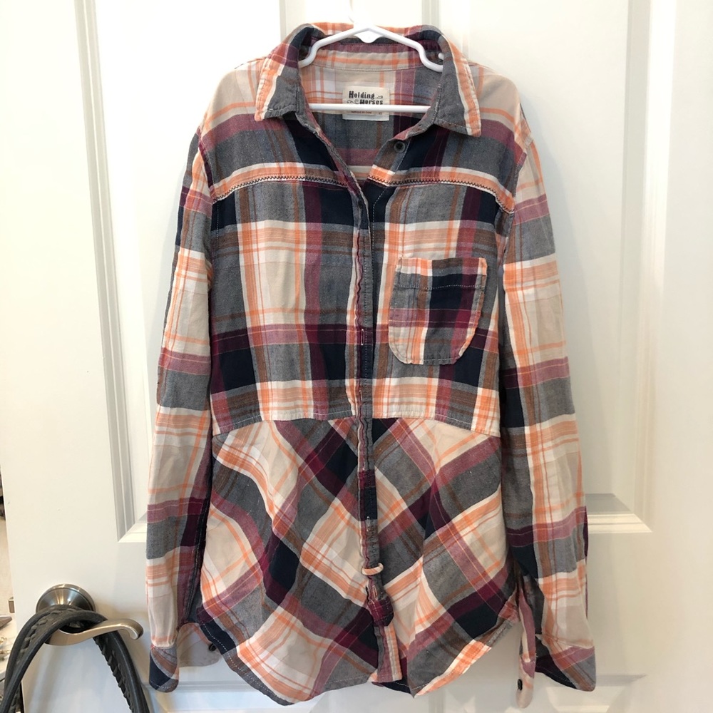 Holding Horses Fall Flannel xs